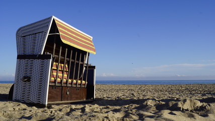 Ein Strandkorb an der Ostsee - Ein schöner Ort um zu genießen und die Seele baumeln zu lassen...