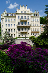 Fototapeta na wymiar Karlovy Vary, Czech republic