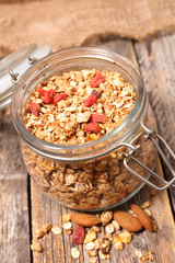 homemade granola