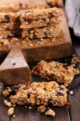 homemade granola bar