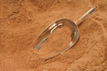 Powder of the pepper plant root used to produce a Kava drink