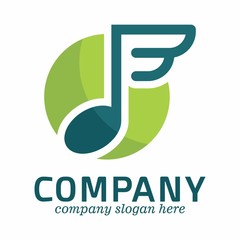 Angel logo vector icon Template