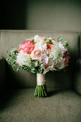 Beauty wedding bouquet