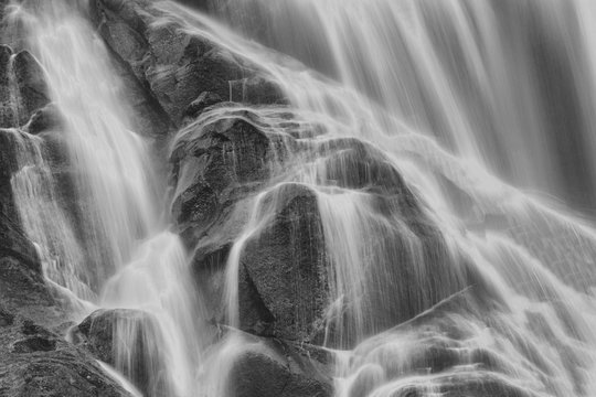 Waterfall, close up