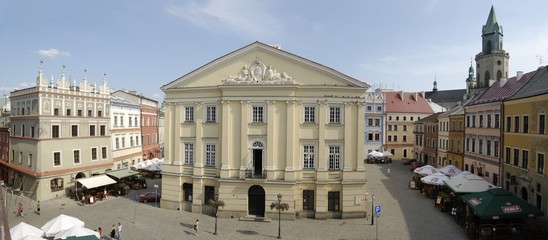 Lublin, Panorama Miasta. - obrazy, fototapety, plakaty