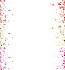 Love valentine's banners with hearts.