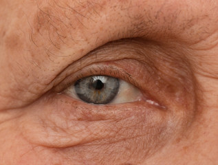 Obraz premium female eye wrinkles