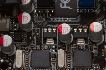The motherboard and its filling