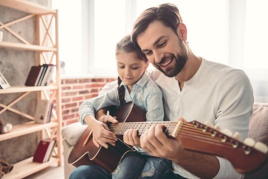 Father and daughter