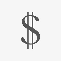 money icon stock vector illustration flat design