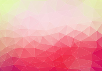 Pink Vector. background with triangles shapes