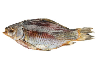 Naturally dried crucian fish