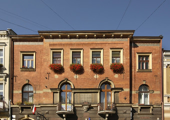 Szeroka street in Tarnow. Poland