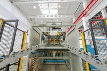 equipment and machines for the production of refrigerators. production of refrigerators at the factory