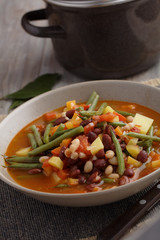Three bean soup