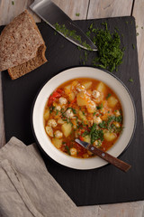 Meatball soup