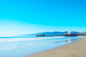 Amusement park in Santa Monica