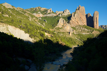 Riglos Mountains in Spain