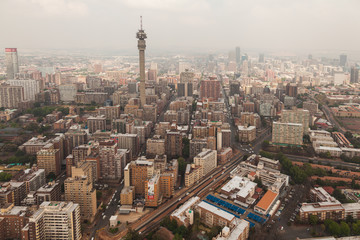 Naklejka premium Hillbrow Tower - Johannesburg, RPA