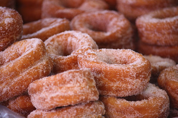 Rosquillas de azúcar, dulce típico español