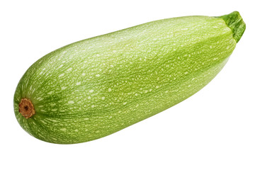 vegetable marrow isolated on white background