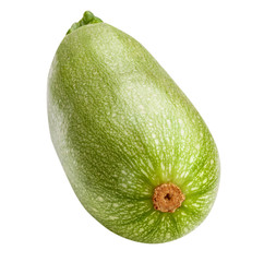 vegetable marrow isolated on white background