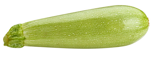 vegetable marrow isolated on white background