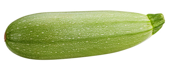 vegetable marrow isolated on white background