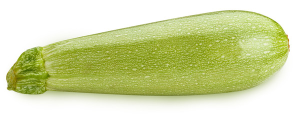 vegetable marrow isolated on white background