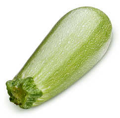 vegetable marrow isolated on white background