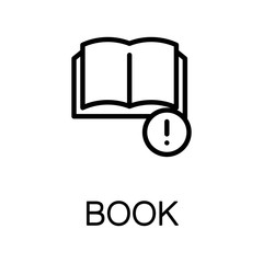 Book flat icon