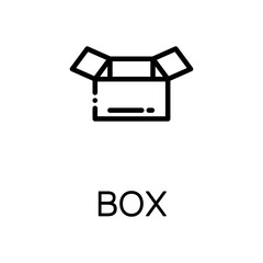 Box flat icon