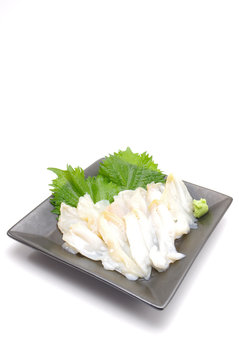 つぶ貝の刺身