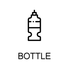 Bottle flat icon