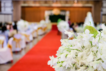 flower bouquet for wedding ceremony