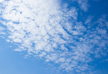 Blue sky with cloud