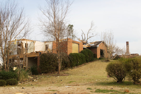 Tornado Damaged Houses