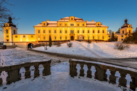 Castle Rychnov nad Kneznou, Hradec Kralove region, Bohemia, Czech Republic