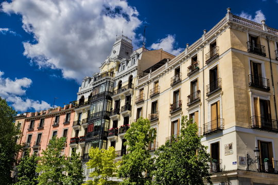 Madrid, Sanierte Altbauten