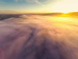 Fototapeta na wymiar Cloudscape At Sunrise