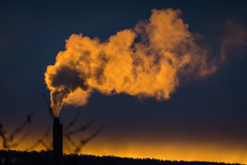 Industrial sunrise I