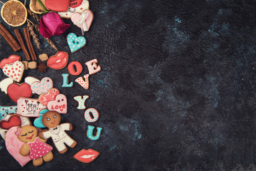 Gingerbreads for Valentines Day