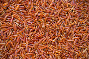 Brown rice background