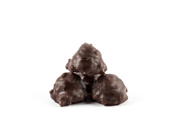 Chocolate candy isolated 