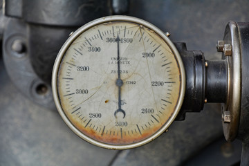 Vintage pressure gauge