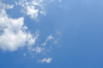 Fototapeta na wymiar Clouds on blue sky