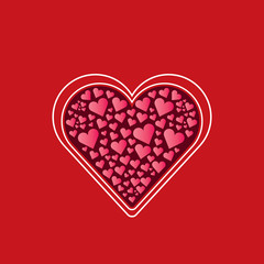 vector valentines day vector background