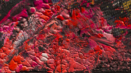 abstract acrylic hand-painted background texture