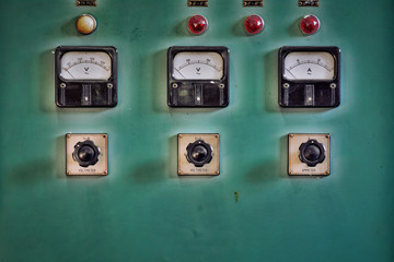 Old Industrial Control Panel