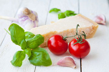 Zutaten für Tomatensosse